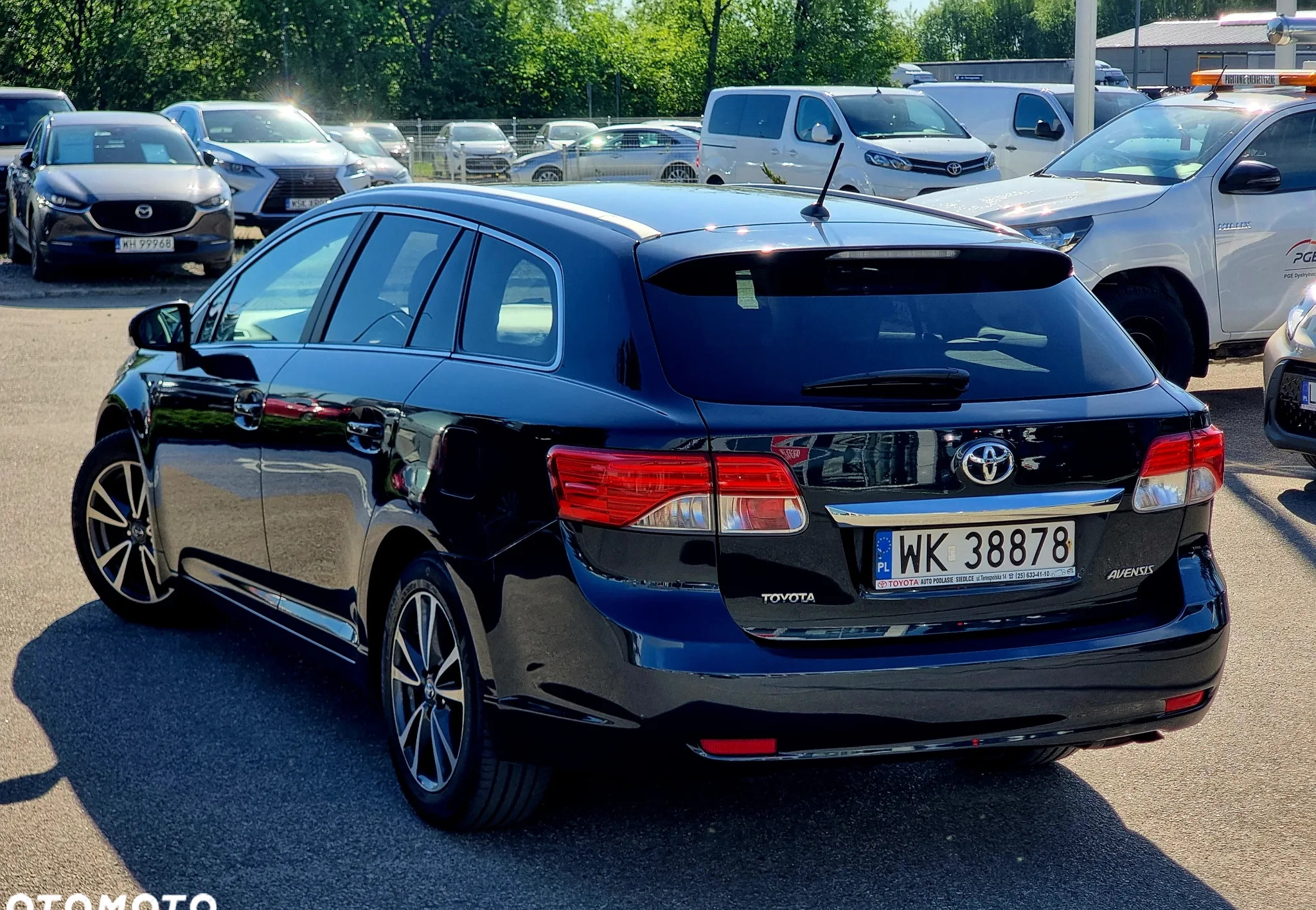 Toyota Avensis cena 46900 przebieg: 173000, rok produkcji 2012 z Siedlce małe 191